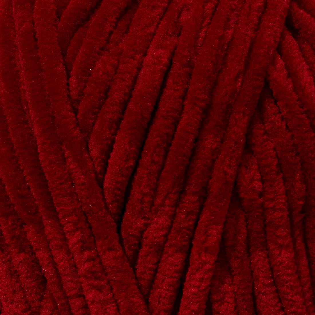 Utopia Crafts Velvet Lux Chenille Super Soft Chunky Yarn 100g - 110m (Dark Scarlet / Extra Soft)