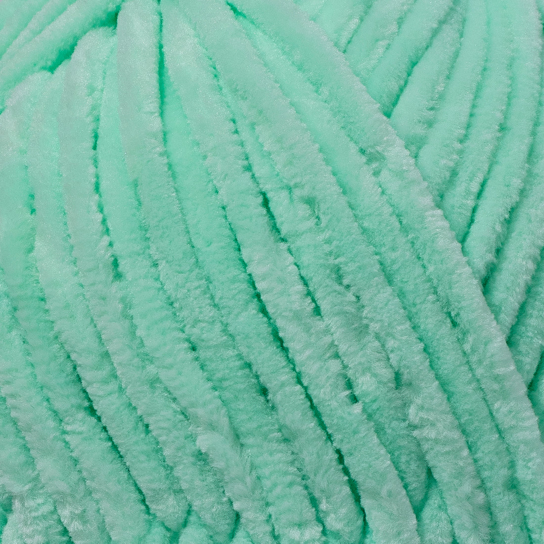 Utopia Crafts Velvet Lux Chenille Super Soft Chunky Yarn 100g - 110m (Pale Teal / Extra Soft)