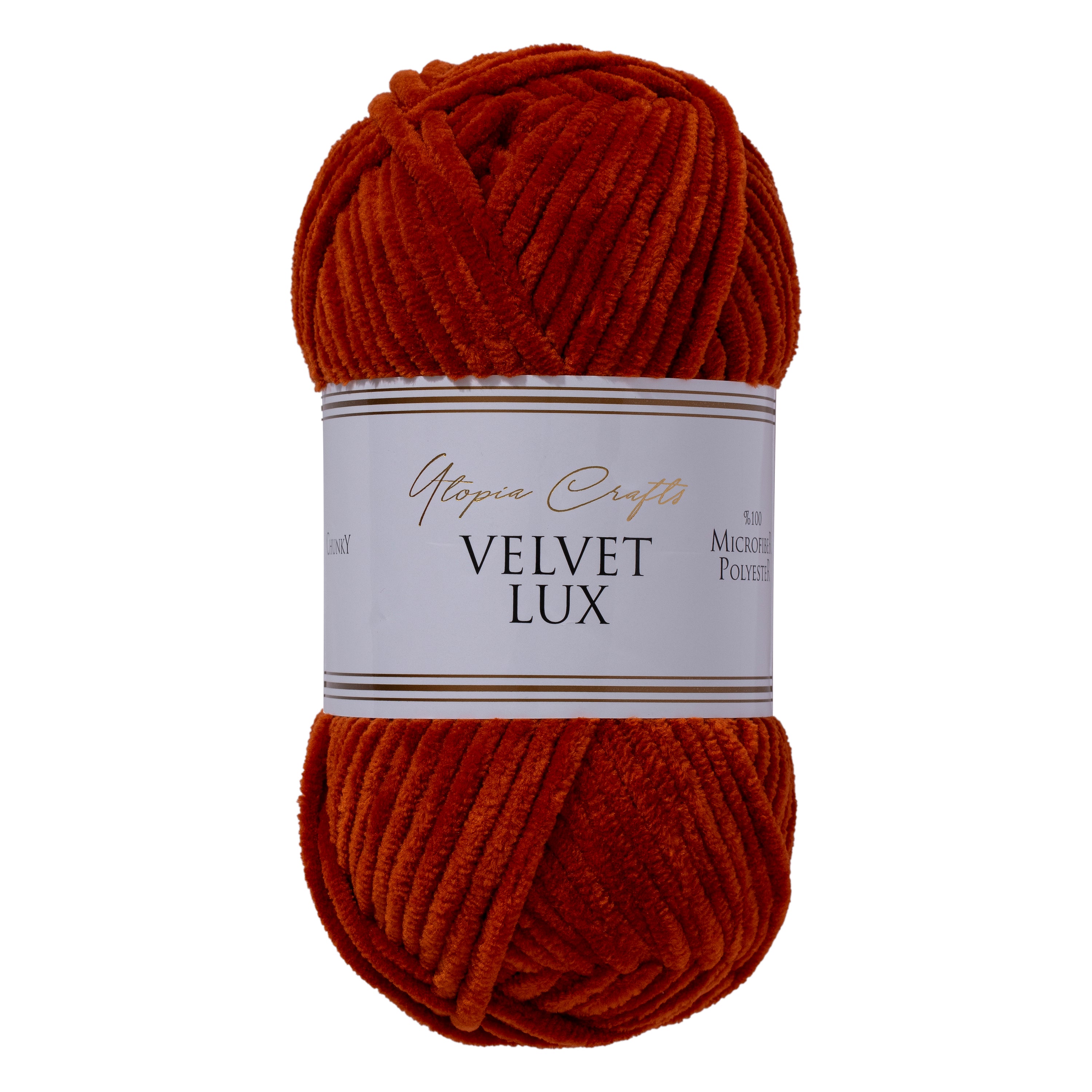 Utopia Crafts DK Fil à tricoter double, 100 g (bâton de cannelle Utopia Crafts DK Fil à tricoter double, 100 g (bâton de cannelle