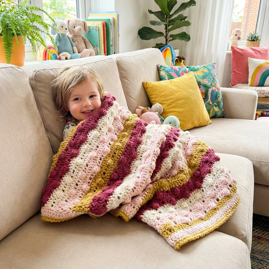 Dotty About Bobbles Blanket