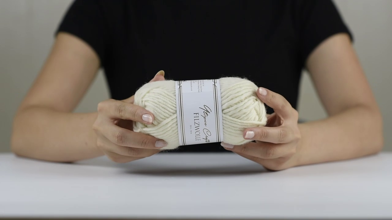 Filzwolle - Chunky Felting Wool (50g / 50m) for Needle Felting & Textured Knits