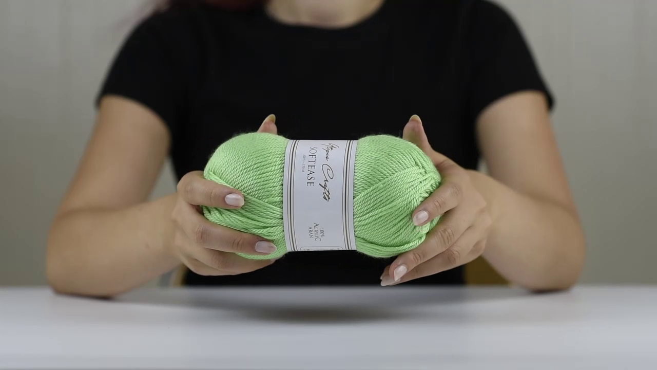 Softease Knitting and Crochet Yarn – 100g Premium Acrylic Aran Weight Yarn - Pack of 3