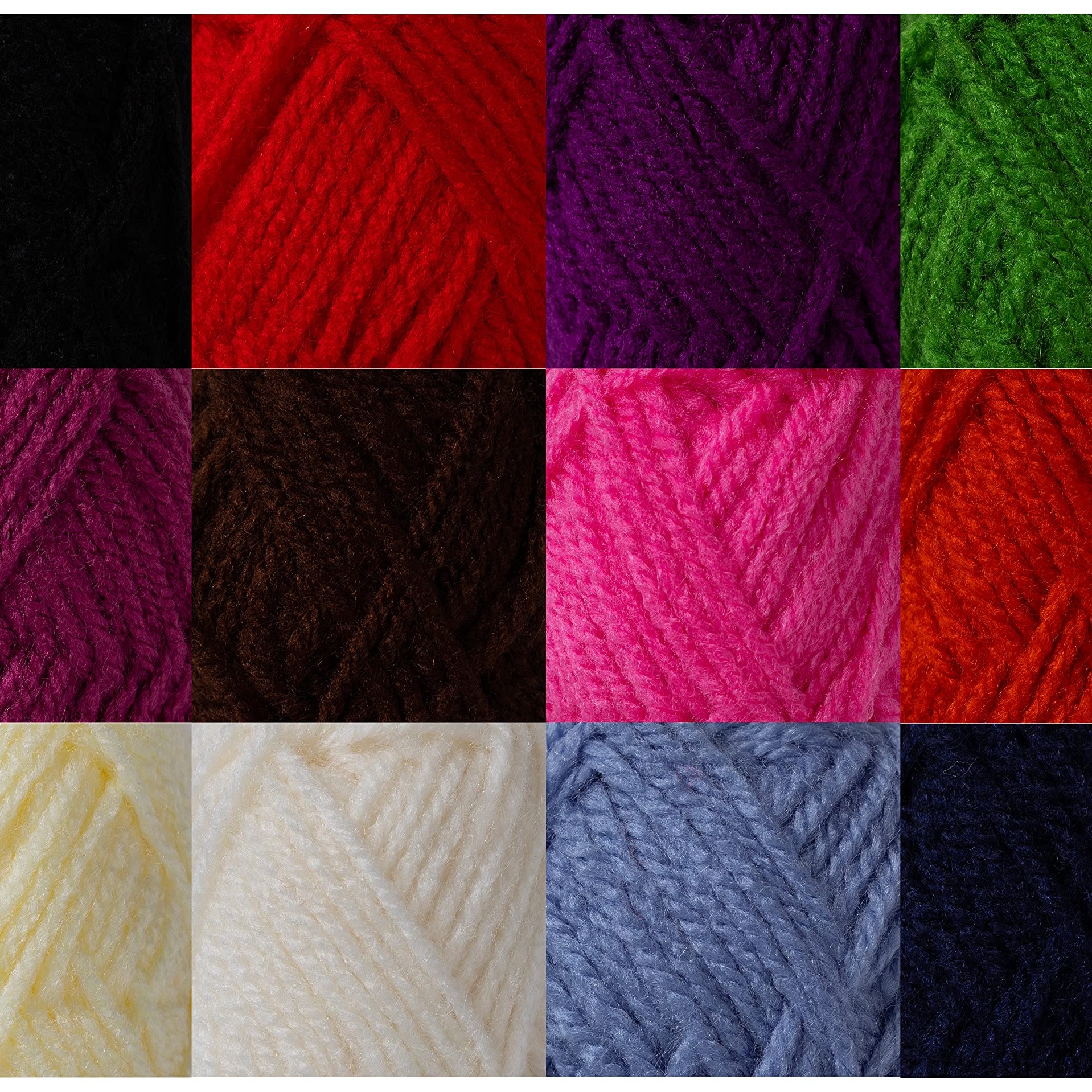 Tiny Colour Stash – 12 x 10g DK Mini Yarn Pack