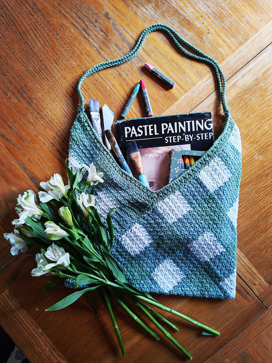 The Gingham Shift Bag