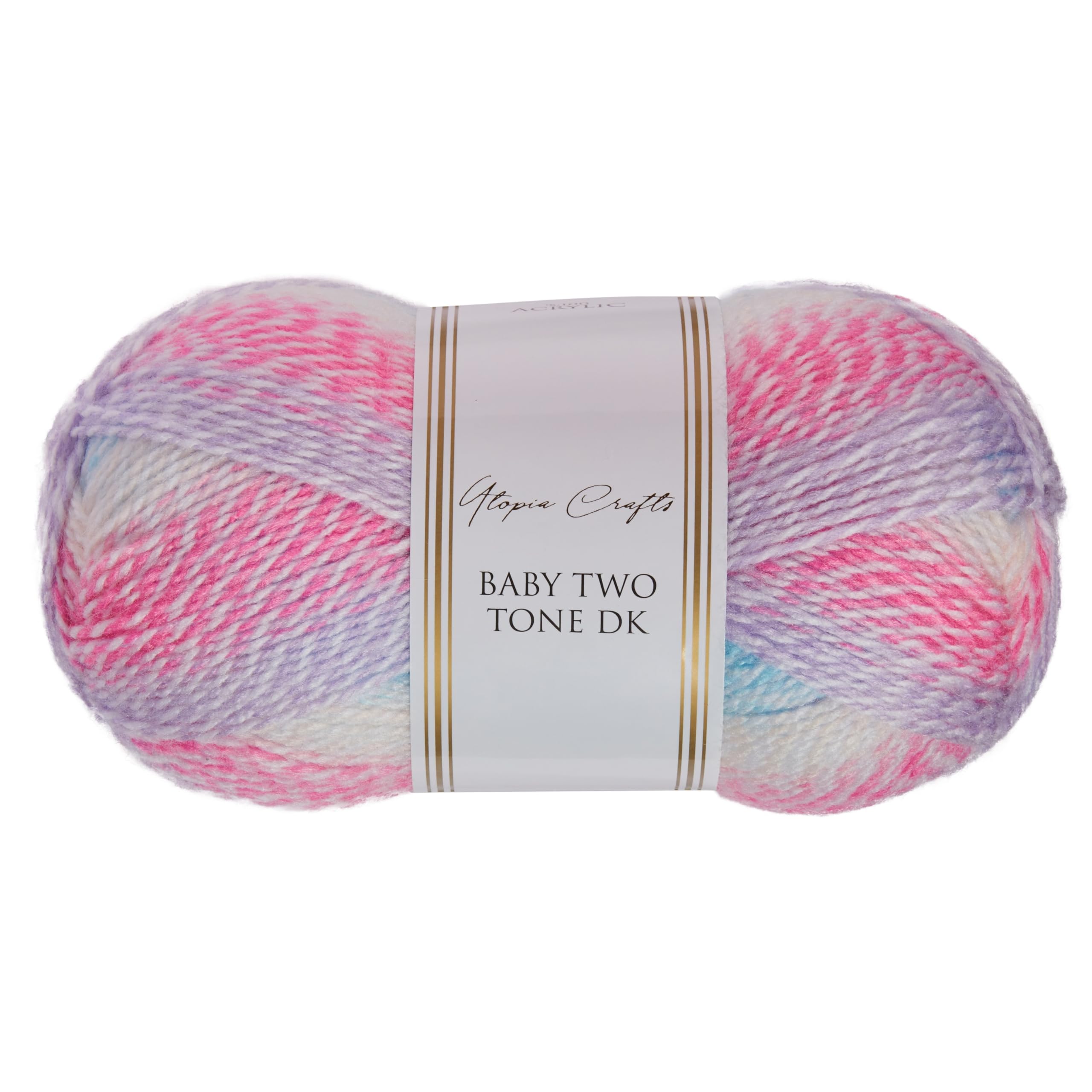 Baby Two Tone DK Yarn for Knitting & Crochet | UK – Utopia Crafts UK