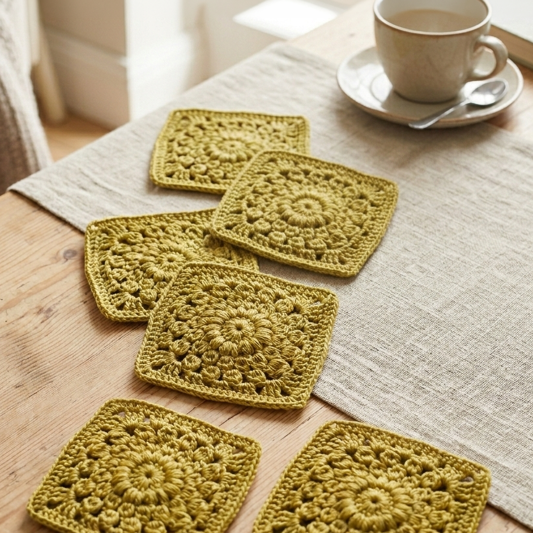 Sunburst Granny Square – Crochet Pattern