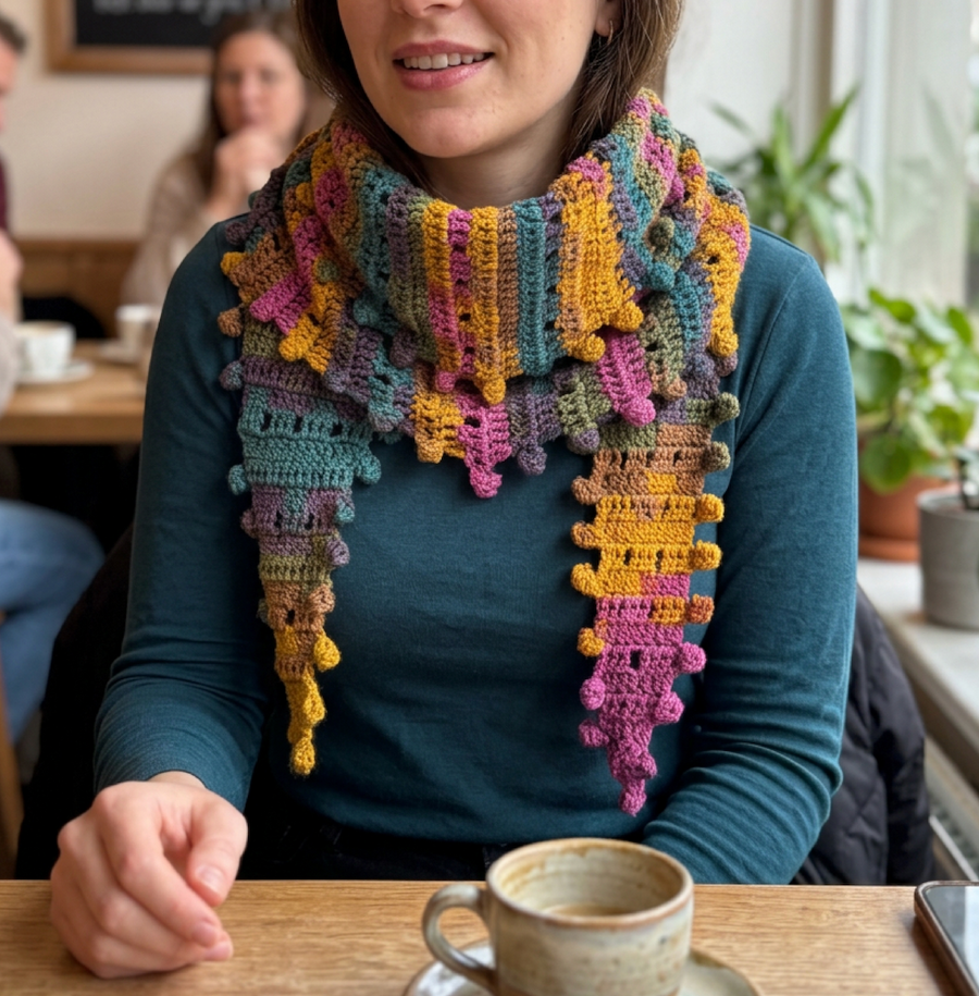 The Lunch Date Scarf