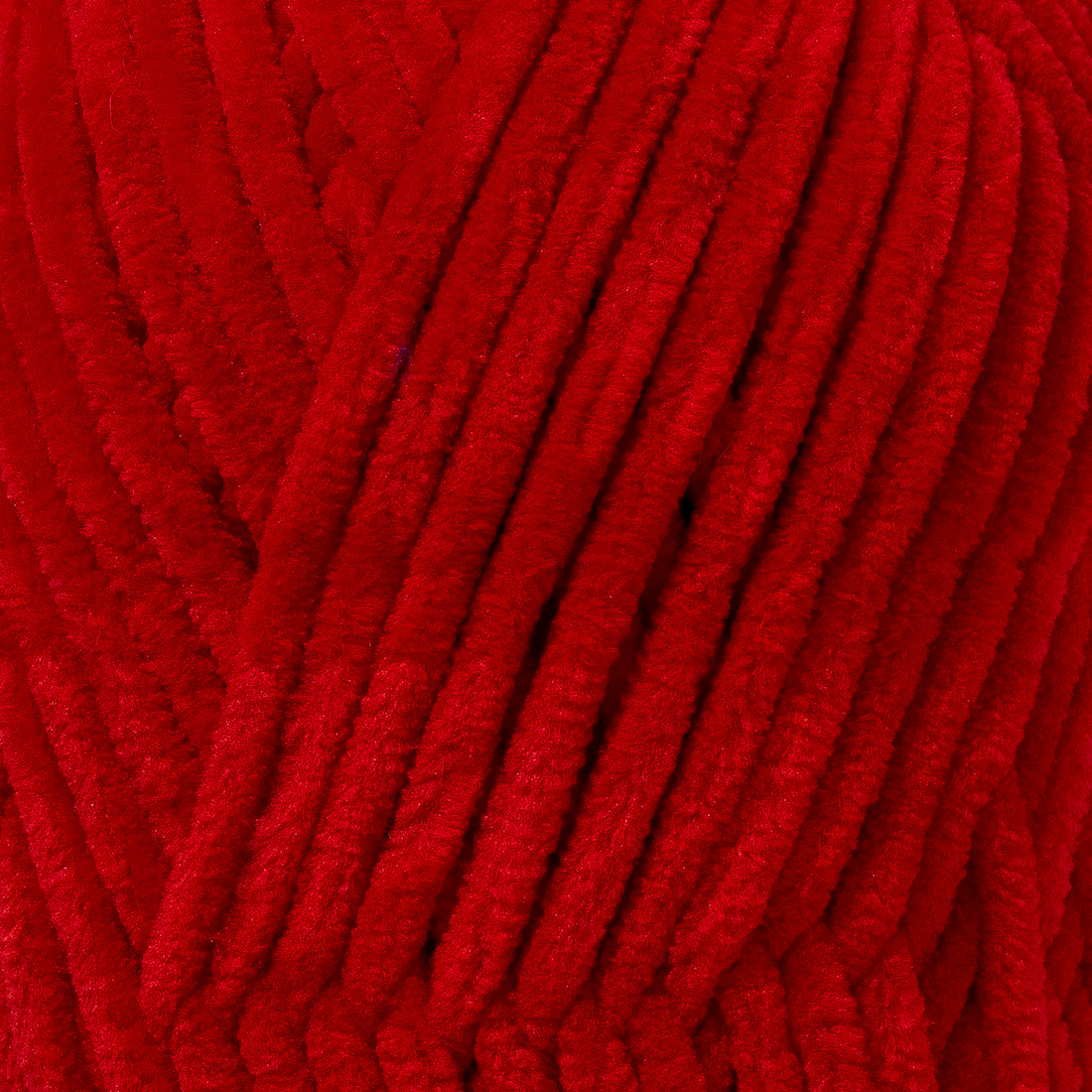 Utopia Crafts Velvet Lux Chenille Super Soft Chunky Yarn 100g - 110m (Red / Extra Soft)
