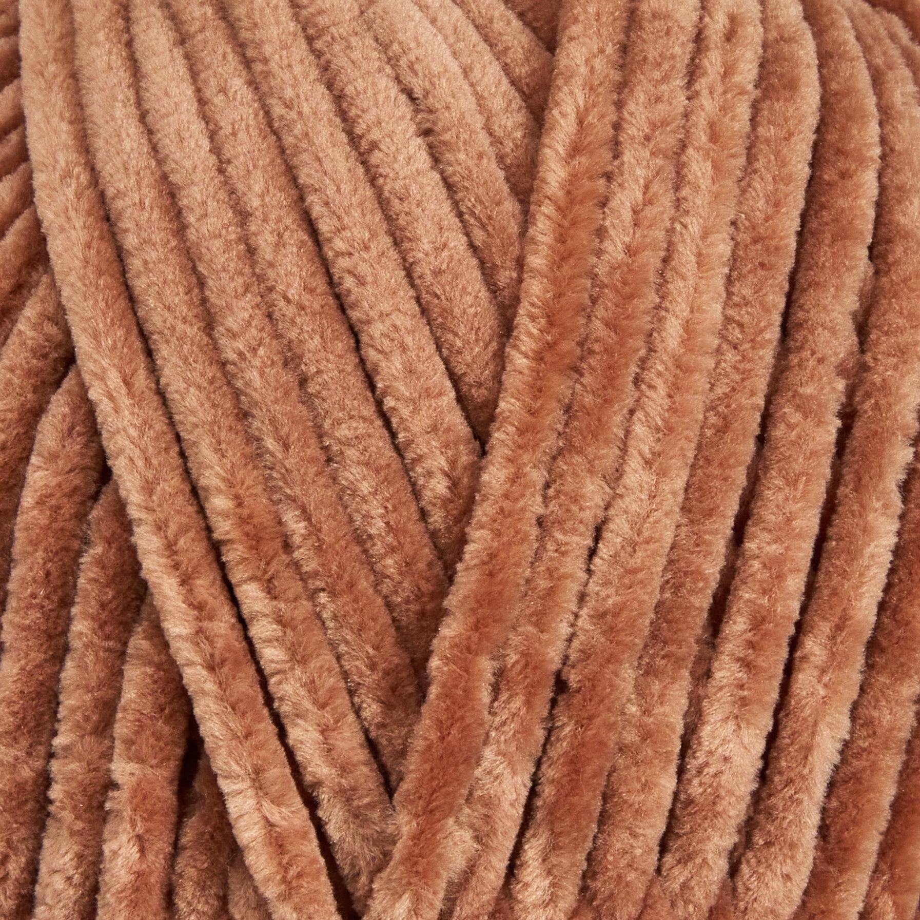 Utopia Crafts Velvet Lux Chenille 100g (Brown / Extra Soft)