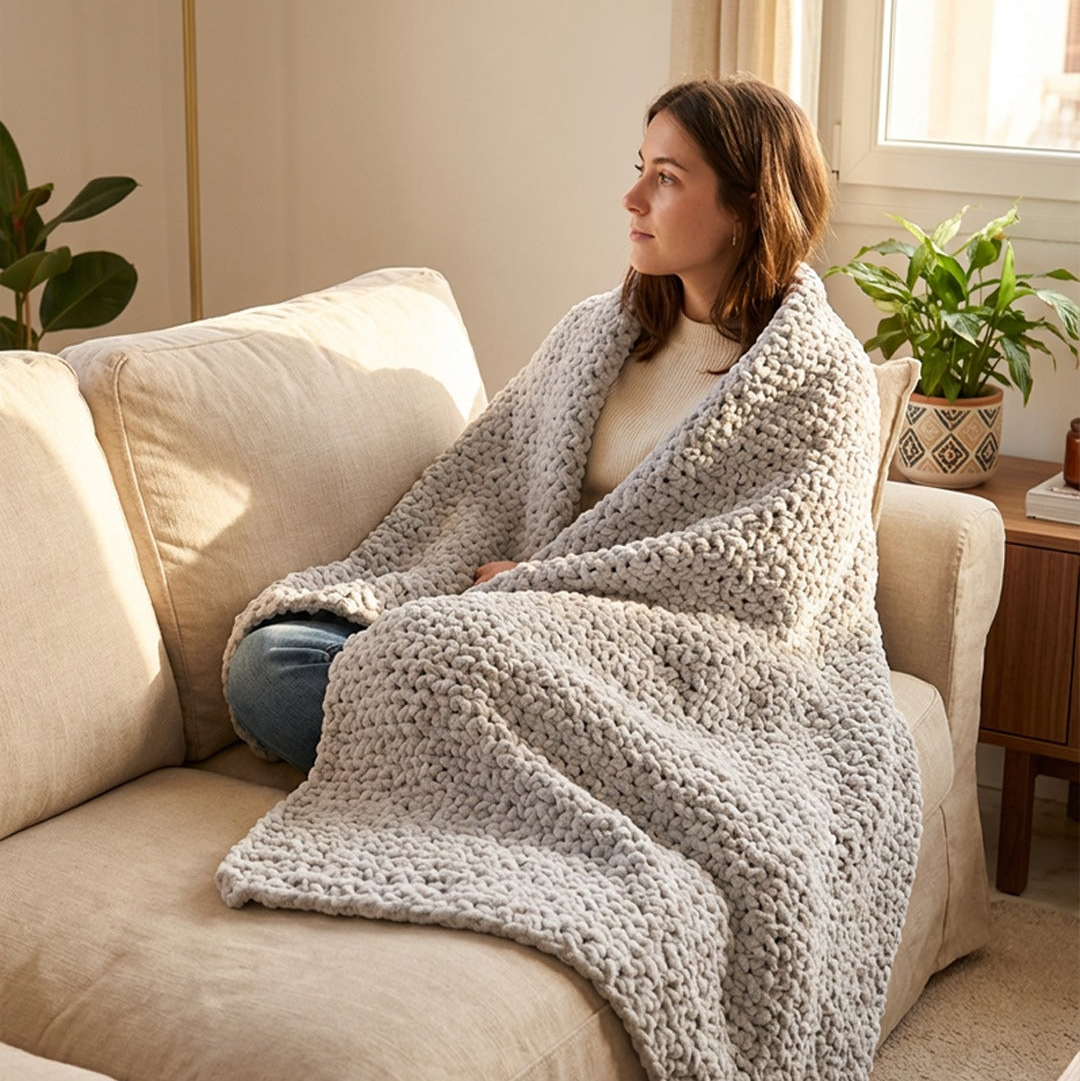 The Easiest TV Blanket – Free Crochet Pattern