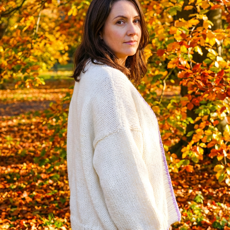 Marshmallow Cardigan — Knitting Pattern