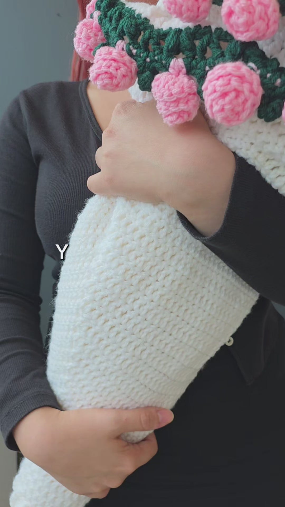 The Flower Bouquet Poncho