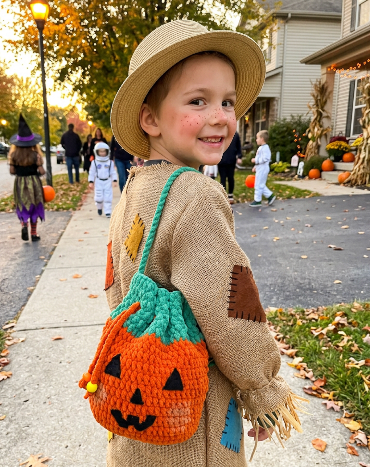 The Halloween Pumpkin Bag – Free Crochet Pattern